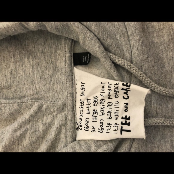 Cropped grey hoodie - Picture 4 of 4